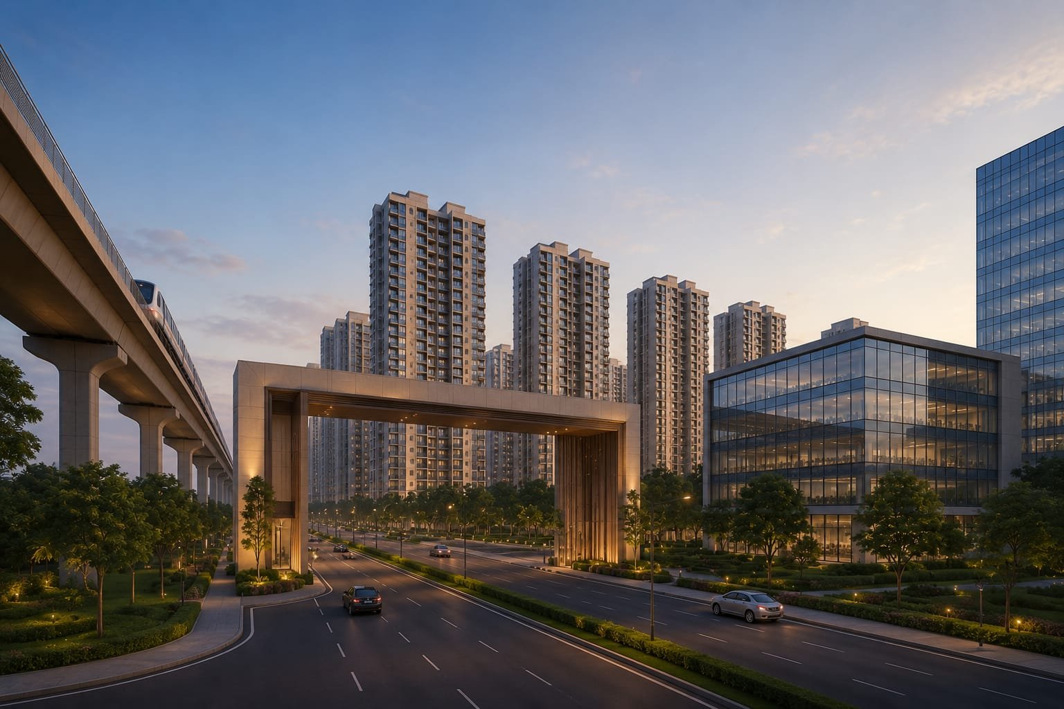Global Business City  View 3